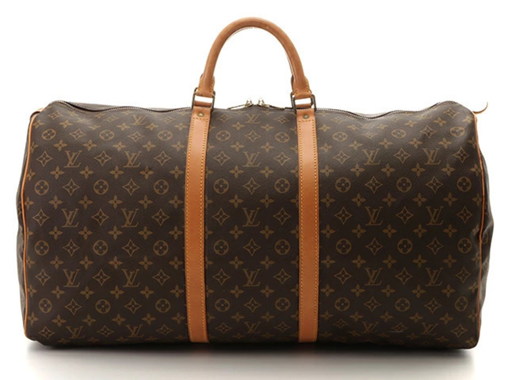 LOUIS VUITTON Keepall Boston Bag Monogram